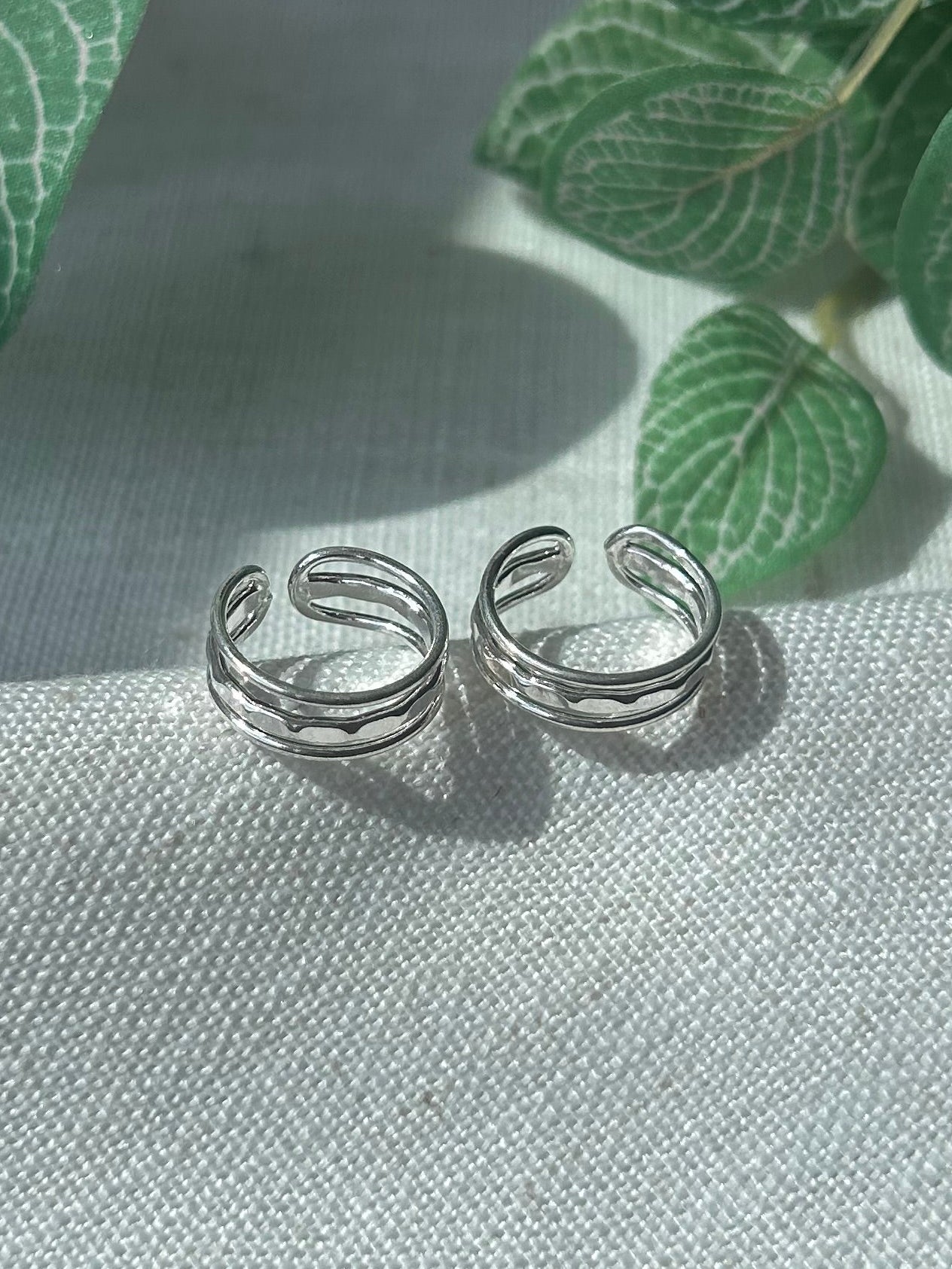 Meghna • மேக்னா • 925 Silver Toe Rings