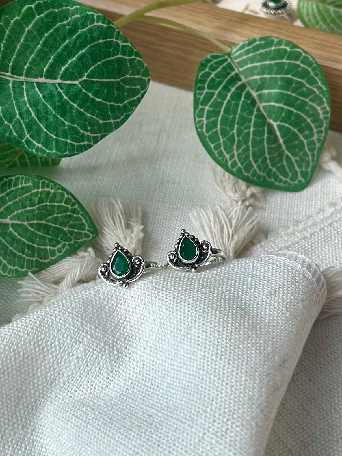 Maadhavi • மாதவி • 925 Silver Toe Rings