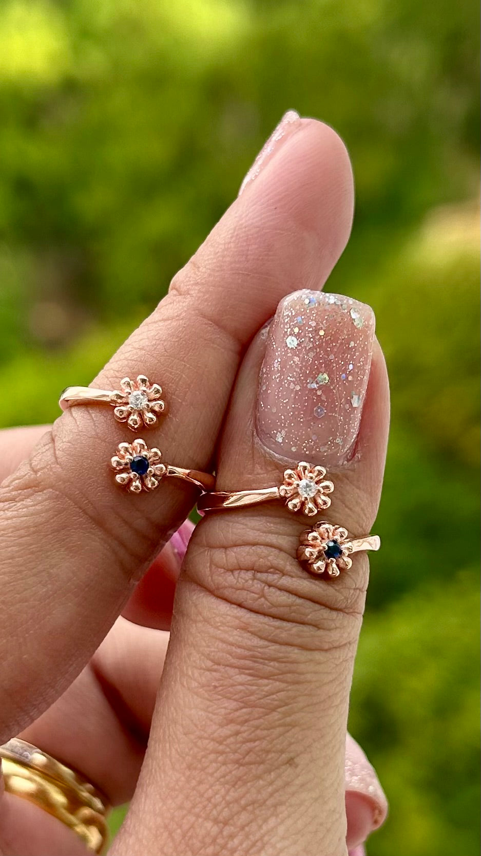 Poovizhi • பூவிழி • 925 Silver Toe Rings