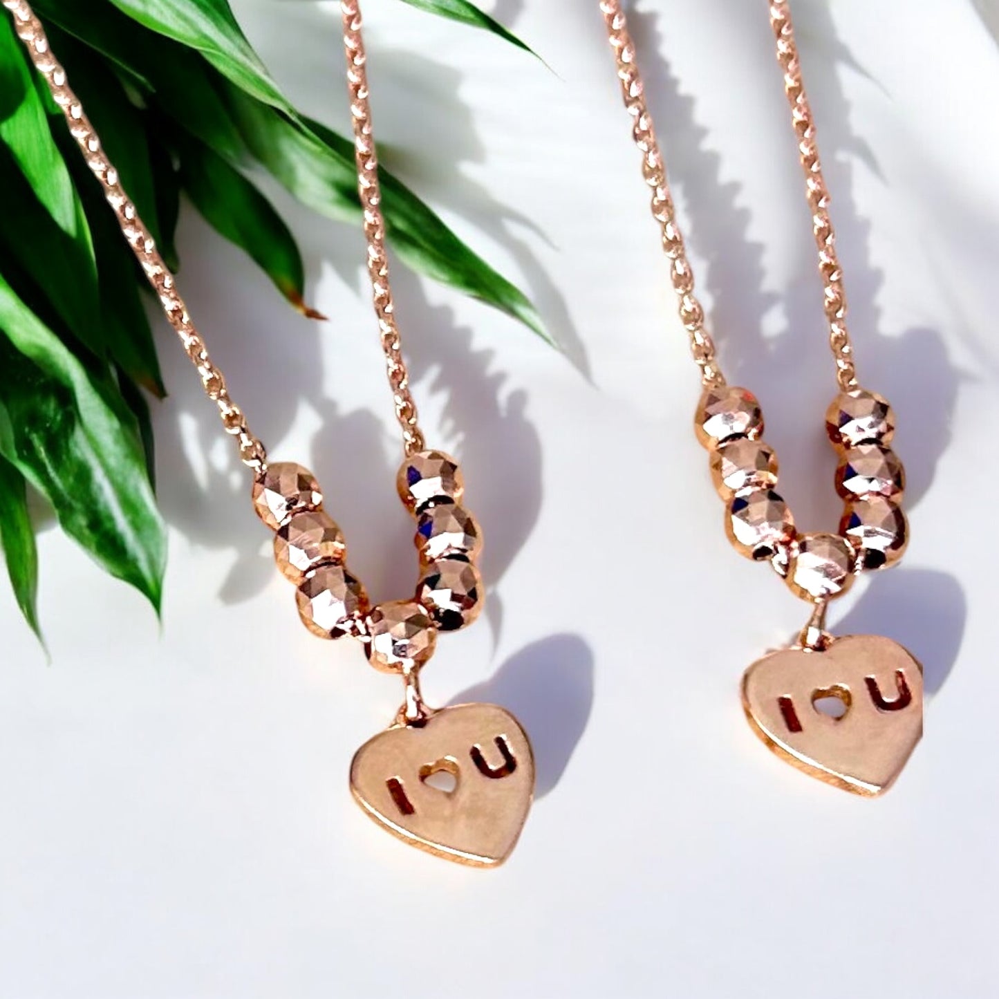 Premam • பிரேமம் • 925 Silver Anklets • Rose Gold