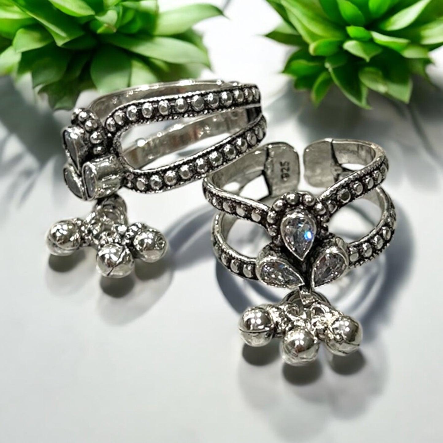 Vellimani • வெள்ளிமணி • 925 Silver Toe Rings