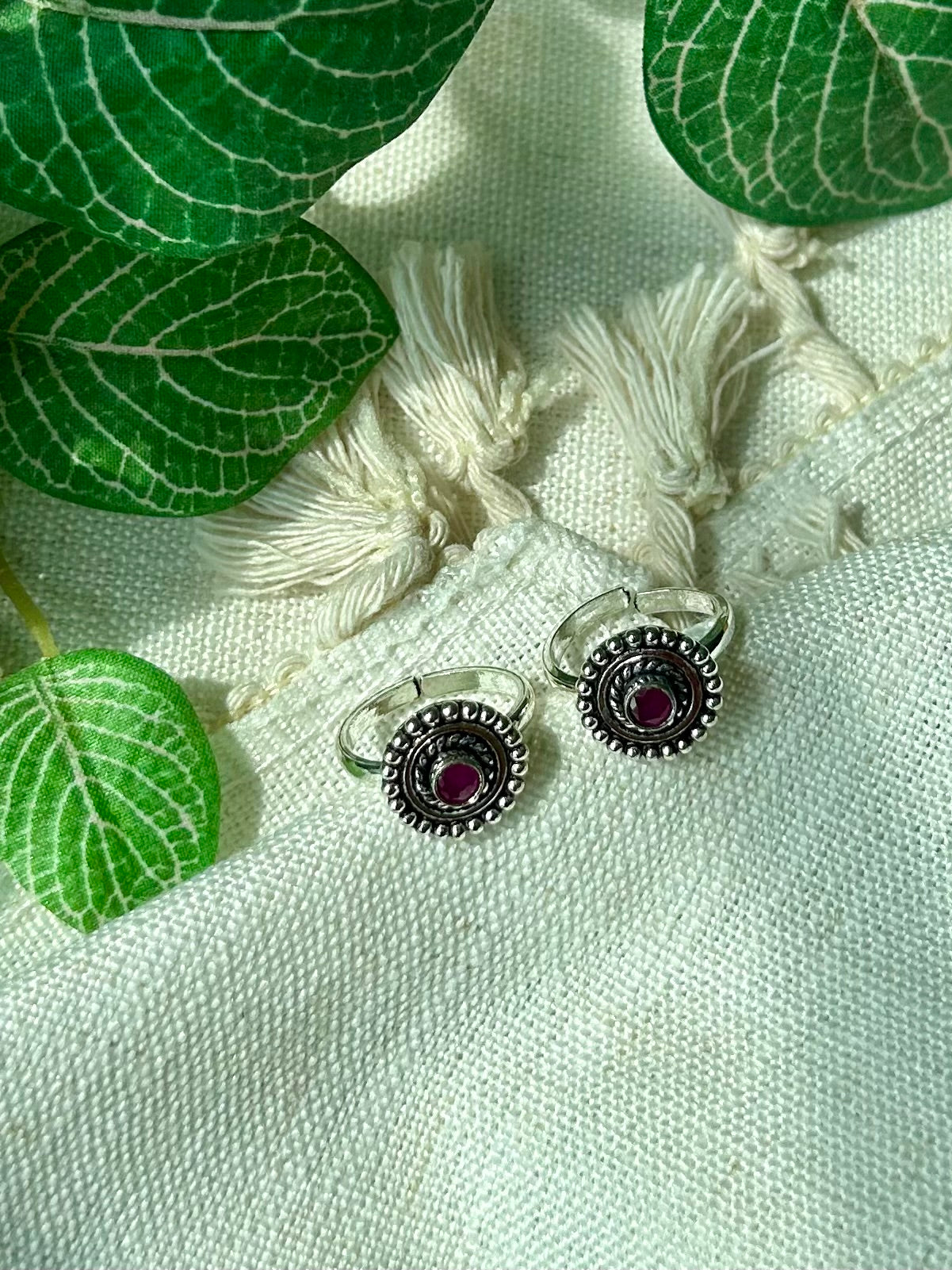 Shakthi • சக்தி • 925 Silver Toe Rings