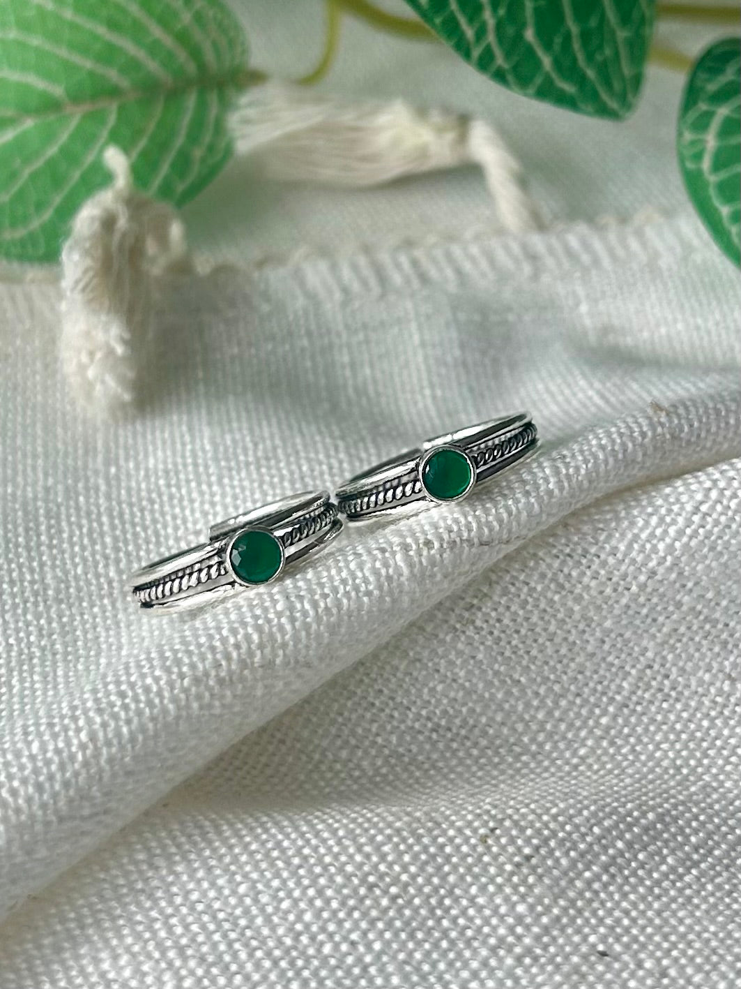 Latha • லதா • 925 Silver Toe Rings