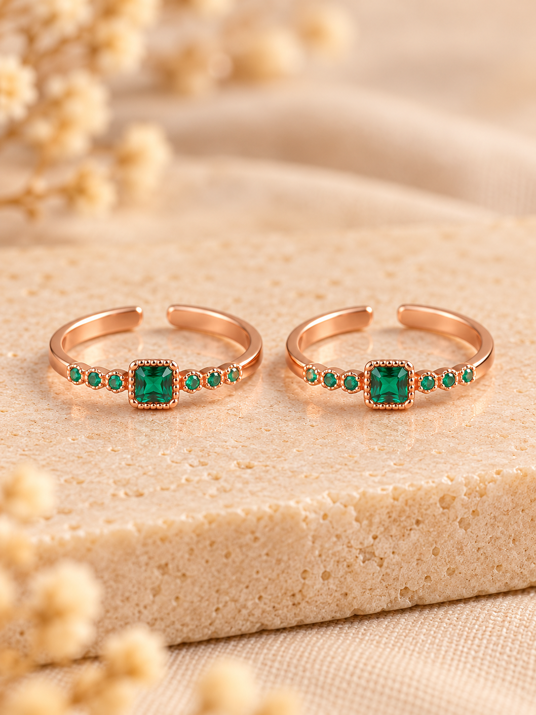 Tharagai • தாரகை • 925 Silver Toe Rings