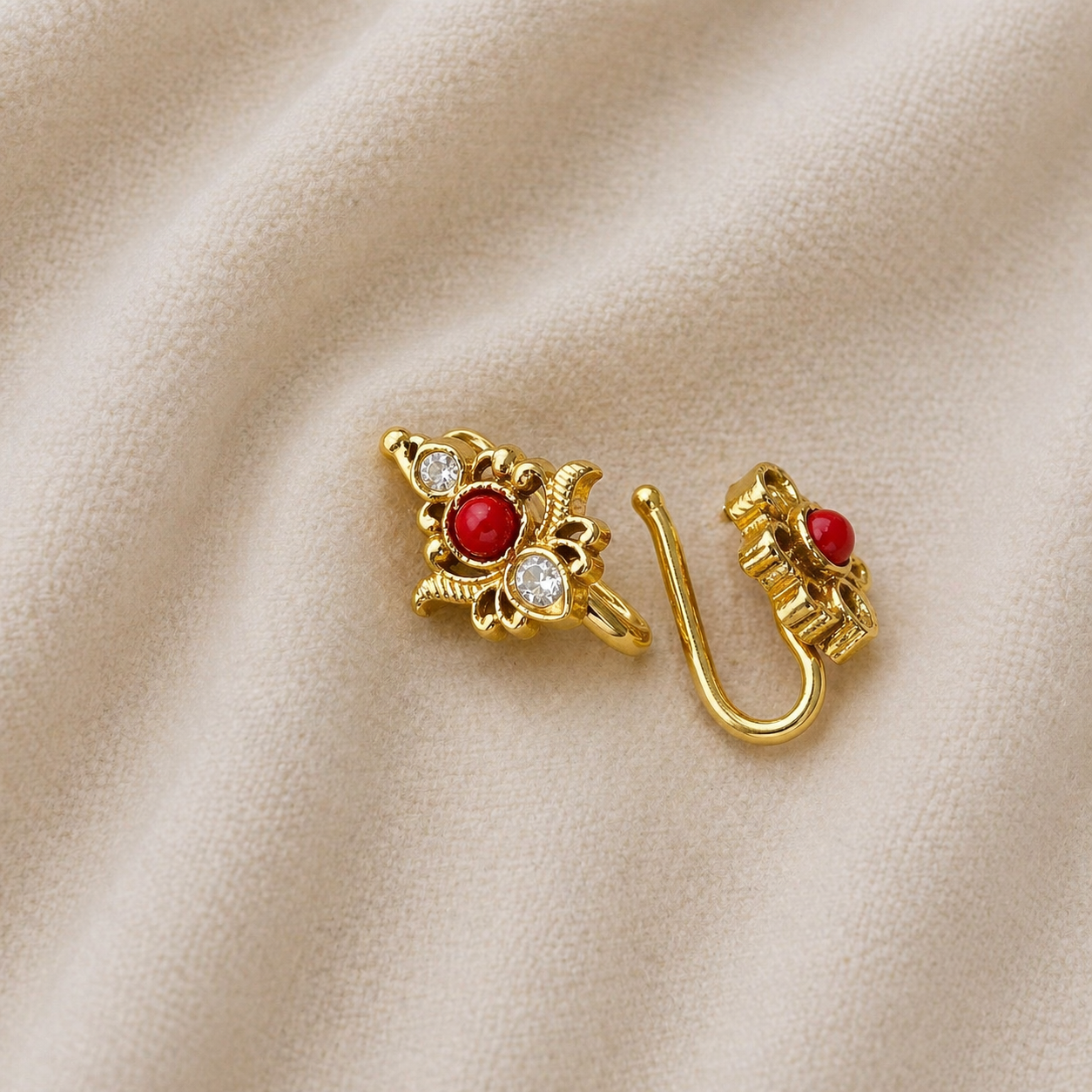 Raanima • ராணிமா • 925 Silver Nose Pin