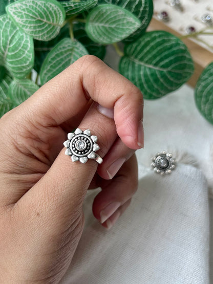 Samandhi • Marigold Toe Ring • 925 Silver