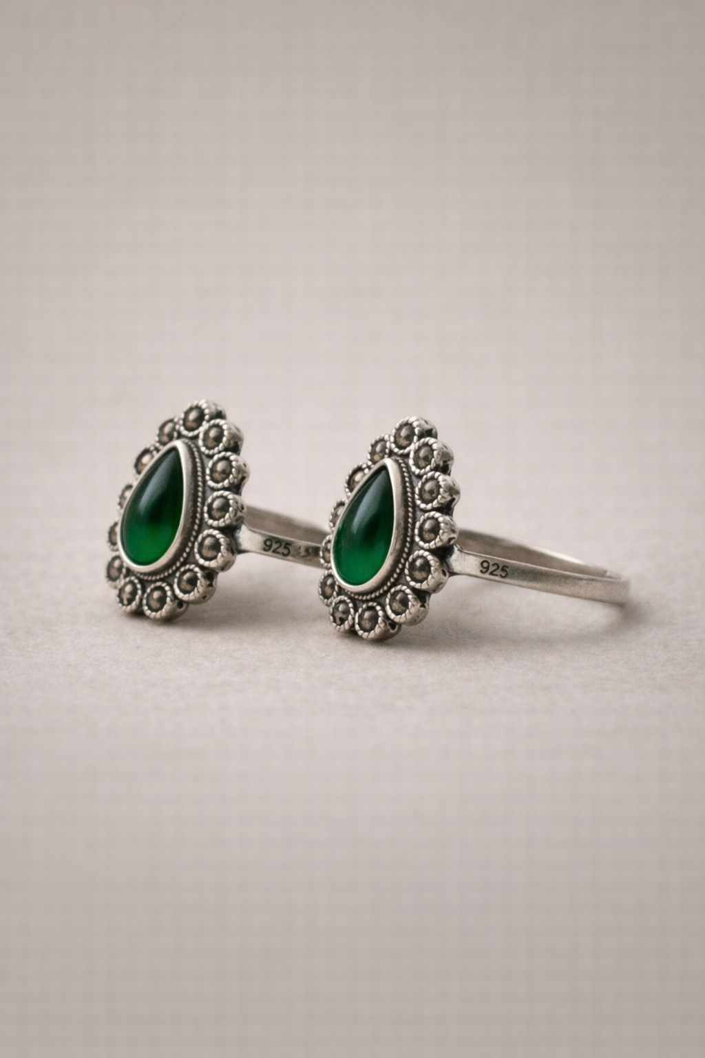 Mazhaithuli • மழைதுளி • 925 Silver Toe Rings