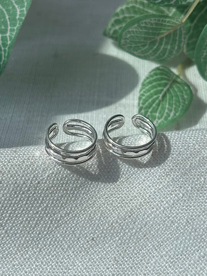 Meghna • மேக்னா • 925 Silver Toe Rings