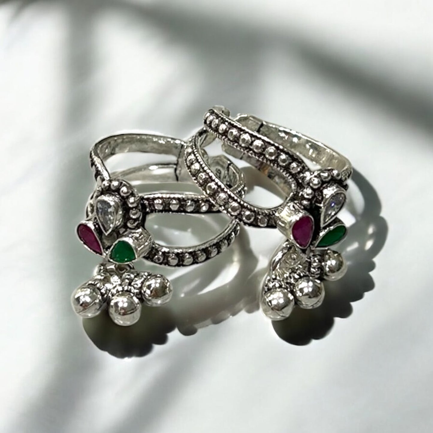 Vellimani • வெள்ளிமணி • 925 Silver Toe Rings