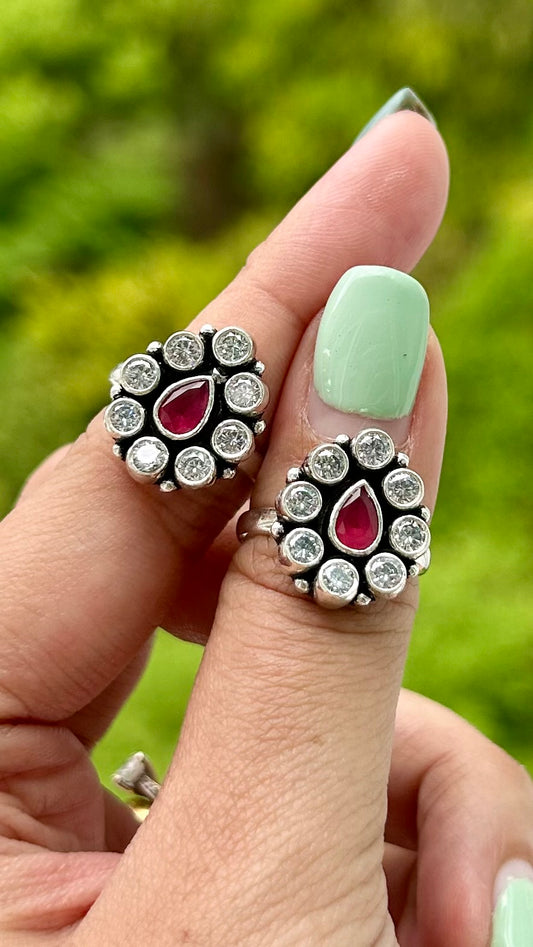 Mehal • மெகால் • 925 Silver Toe Rings