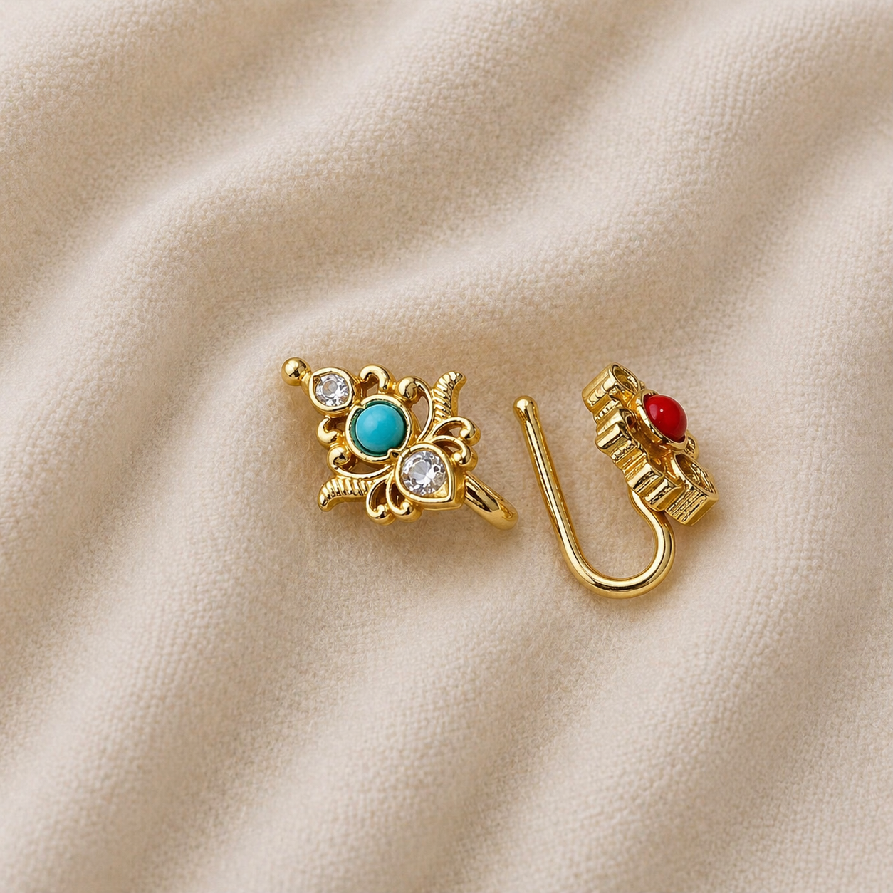 Raanima • ராணிமா • 925 Silver Nose Pin