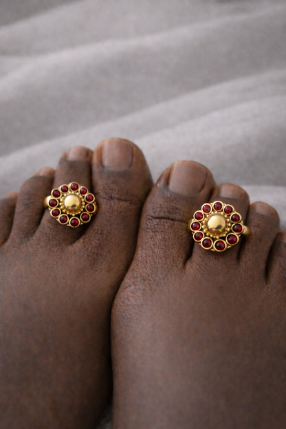 Raanimani • ராணிமணி • 925 Silver Toe Rings