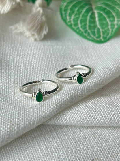 Leela • லீலா • 925 Silver Toe Rings
