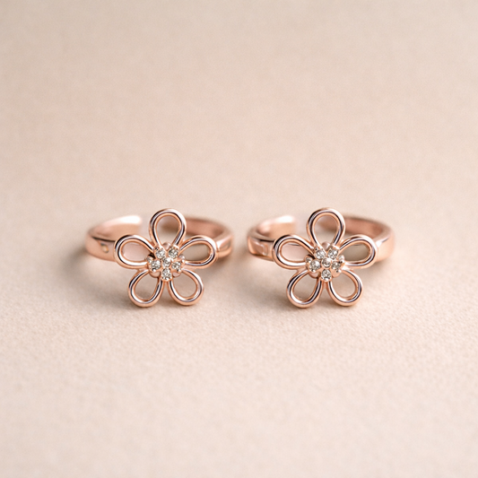 Nithyakalyani • நித்யகல்யாணி • 925 Silver Toe Rings