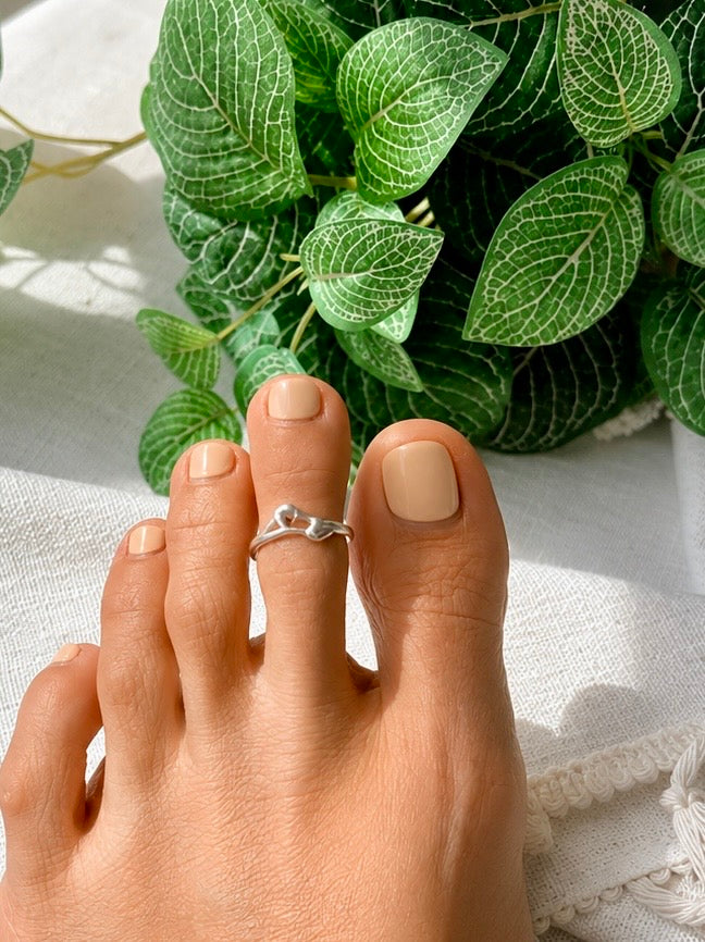 Sneha • ஸ்நேகா • 925 Silver Toe Rings