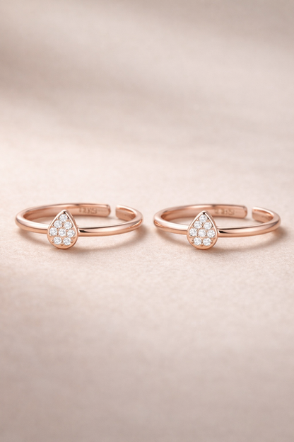 Manisha • மானிஷா • 925 Silver Toe Rings