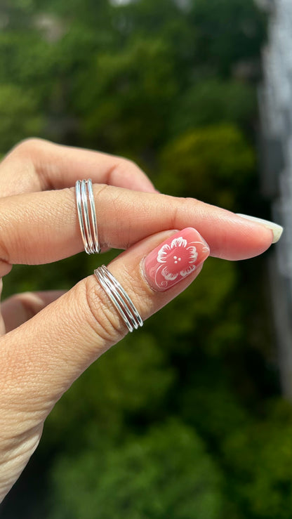 சுழலி, Suzhali - 925 Spiral Silver Metti