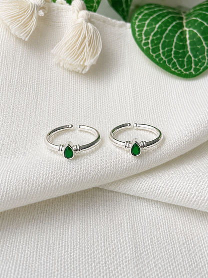 Leela • லீலா • 925 Silver Toe Rings