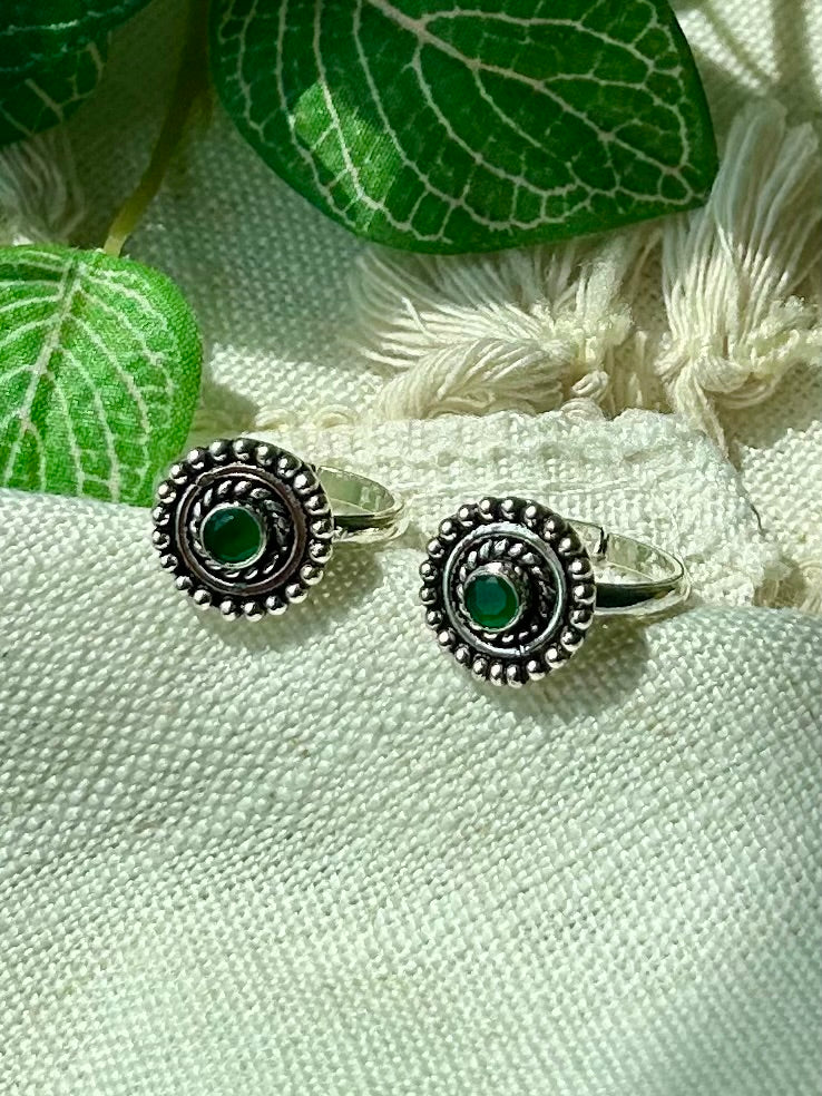 Shakthi • சக்தி • 925 Silver Toe Rings