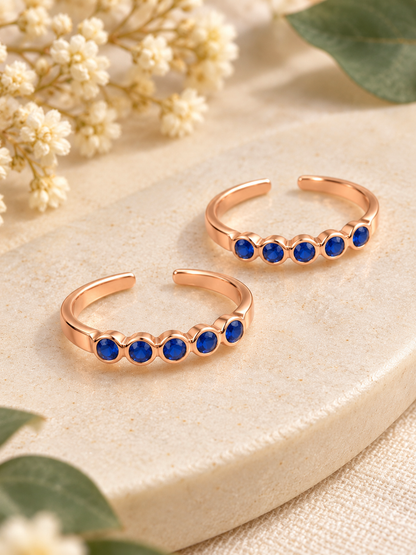 Iyalini • இயலினி • 925 Silver Toe Rings