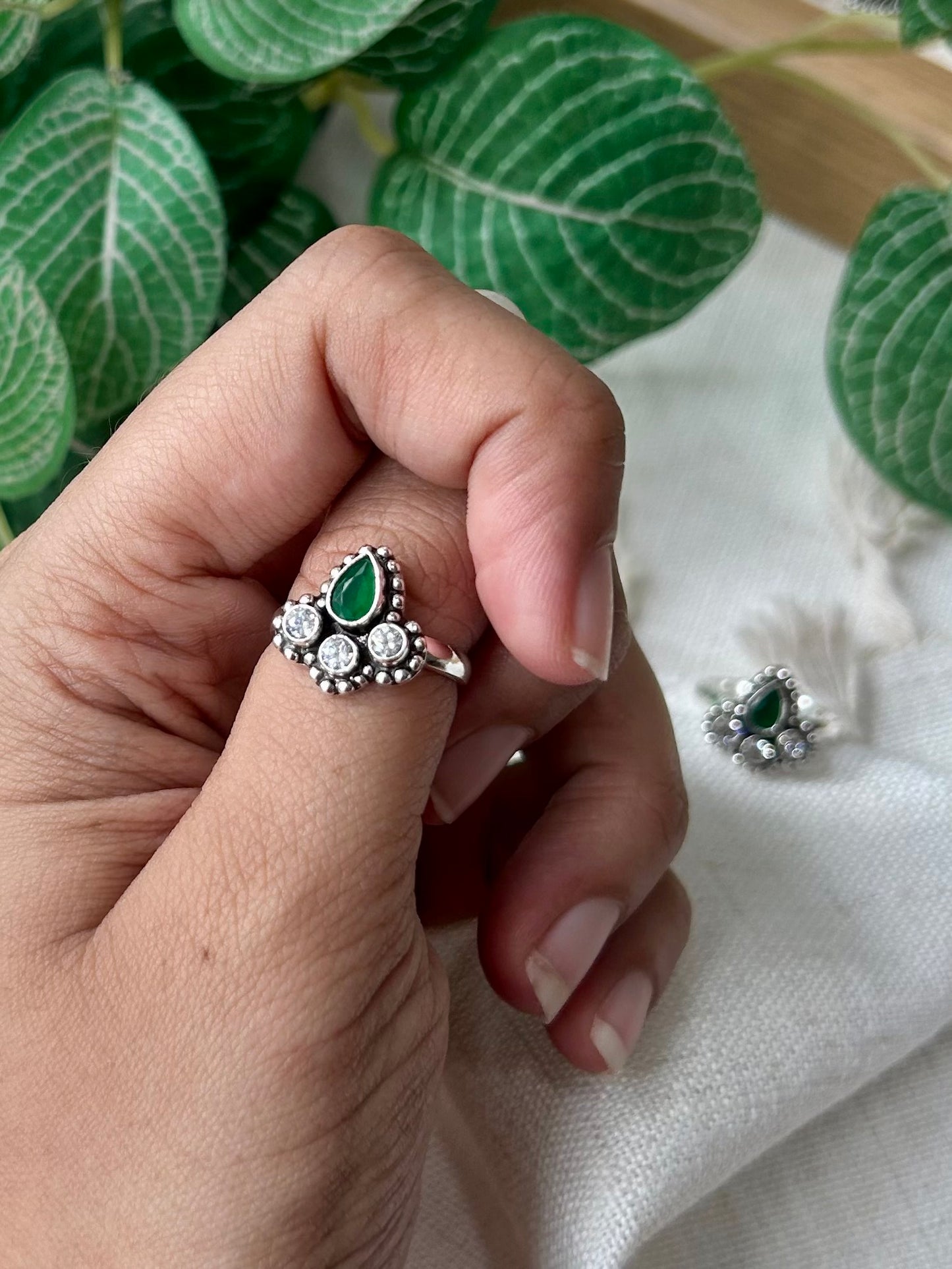 Chandrika • சந்திரிகா • 925 Silver Toe Rings