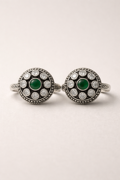 Mandhiralekha • மந்திரலேகா • 925 Silver Toe Rings