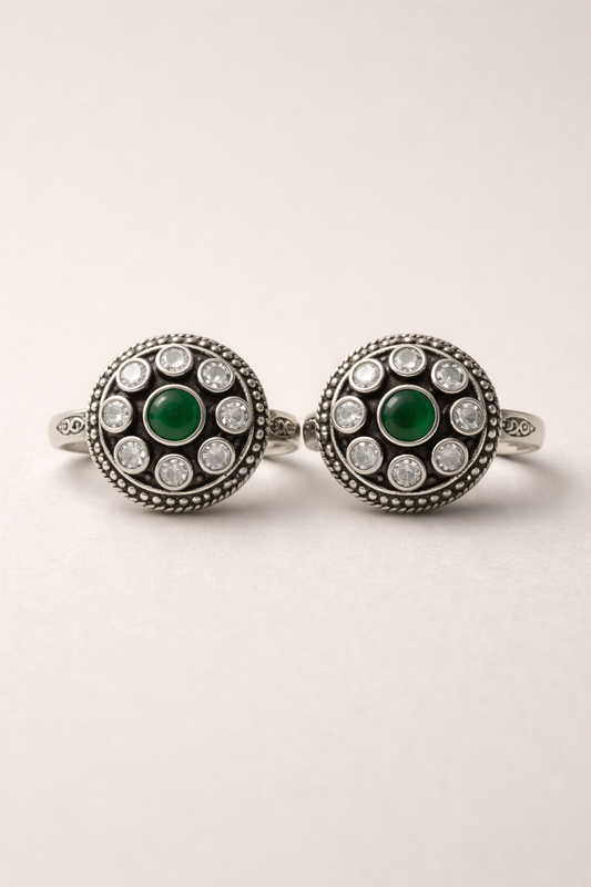 Mandhiralekha • மந்திரலேகா • 925 Silver Toe Rings