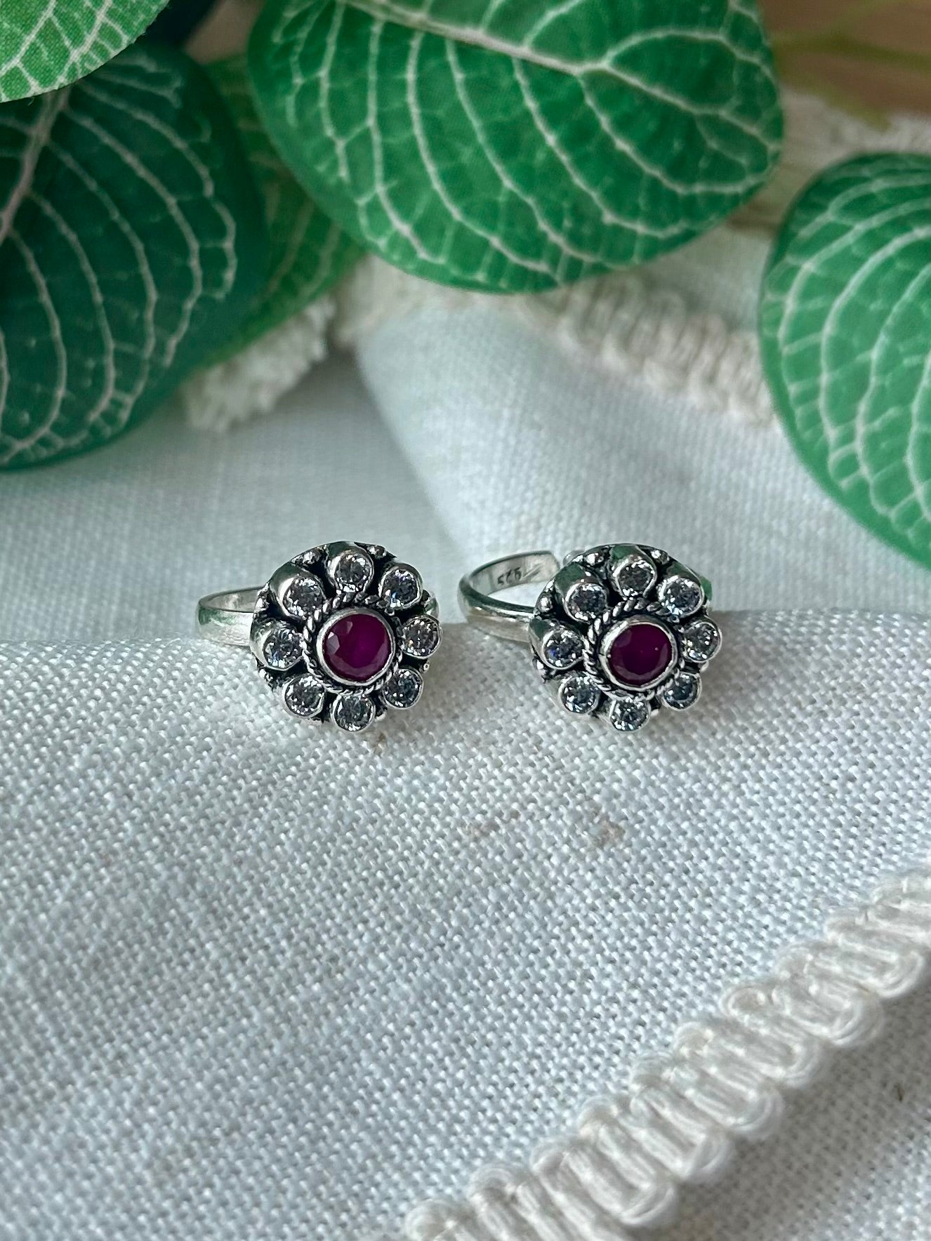 Sowmya • சௌம்யா • 925 Silver Toe Rings