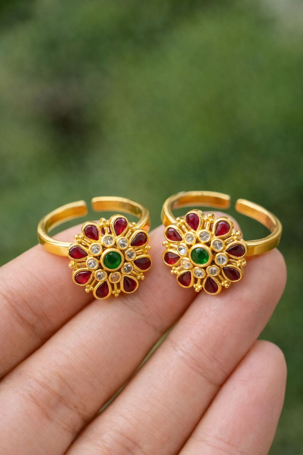 Arundhathi • அருந்ததி • 925 Silver Toe Rings