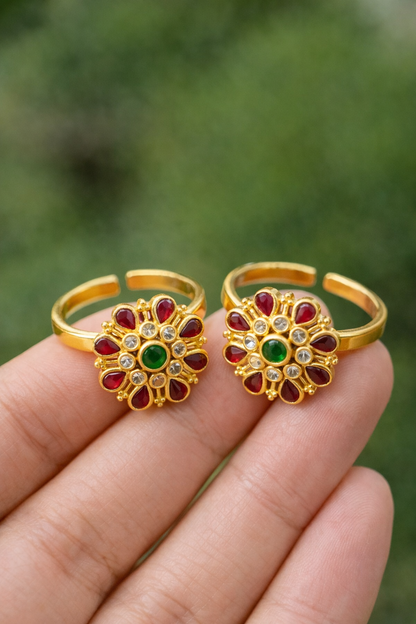 Arundhathi • அருந்ததி • 925 Silver Toe Rings