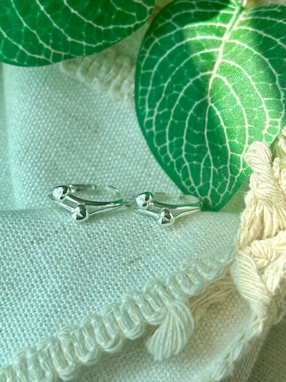 Sneha • ஸ்நேகா • 925 Silver Toe Rings
