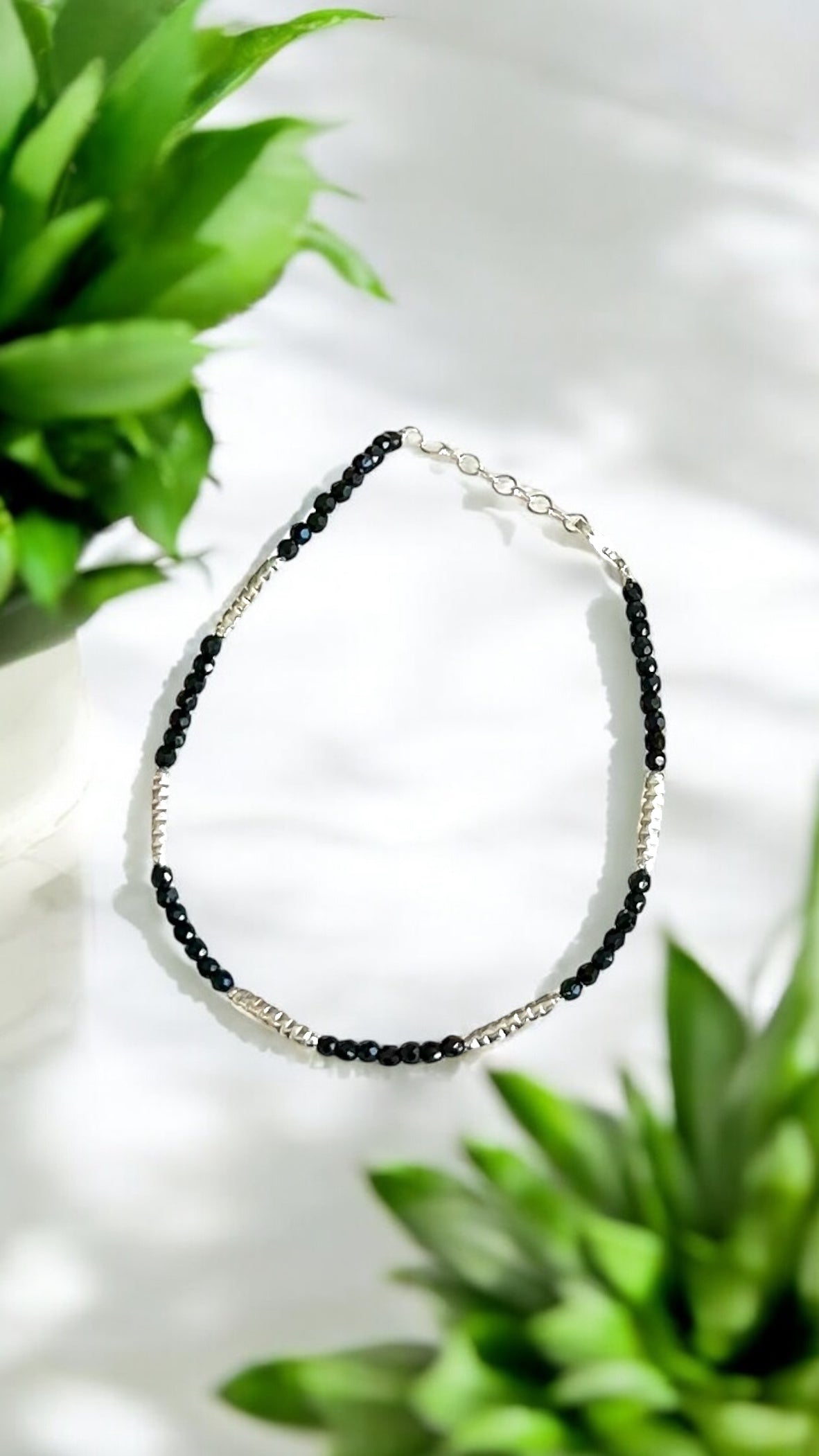 Irul • இருள் • 925 Silver Children Bracelet/Anklet  • Single Piece