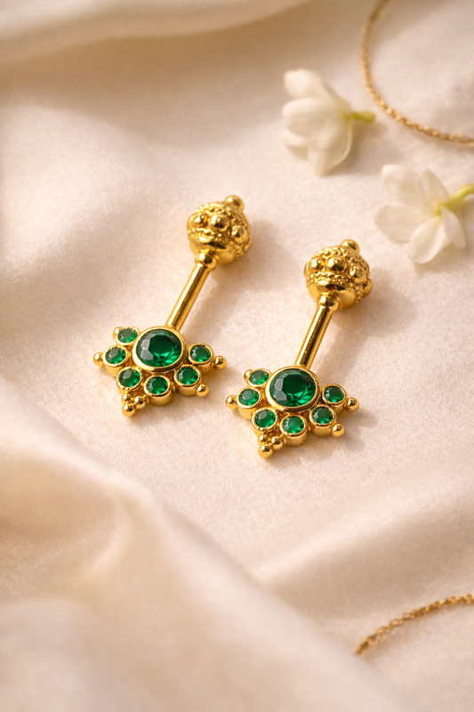 Meghana மேகனா Emerald Bloom Koppu