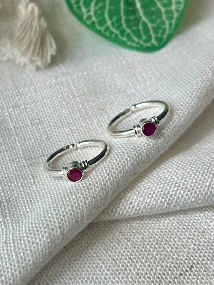 Meera • மீரா • 925 Silver Toe Rings