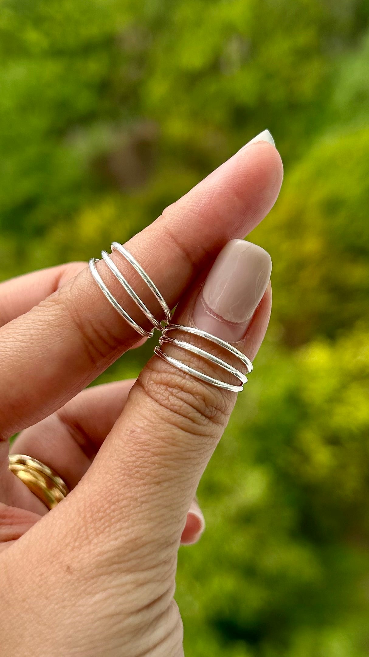 சுழலி, Suzhali - 925 Spiral Silver Metti