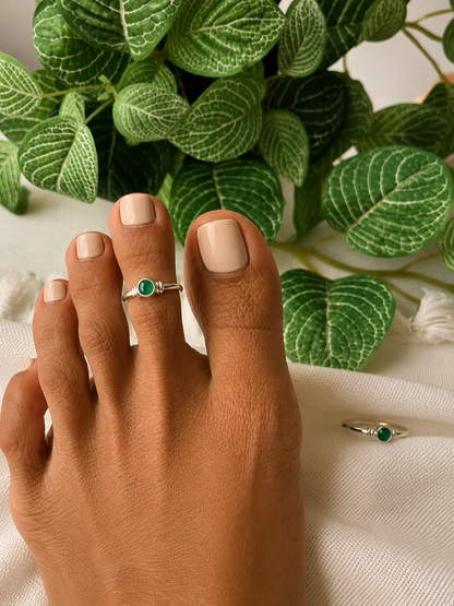 Meera • மீரா • 925 Silver Toe Rings