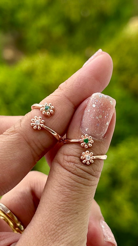 Poovizhi • பூவிழி • 925 Silver Toe Rings