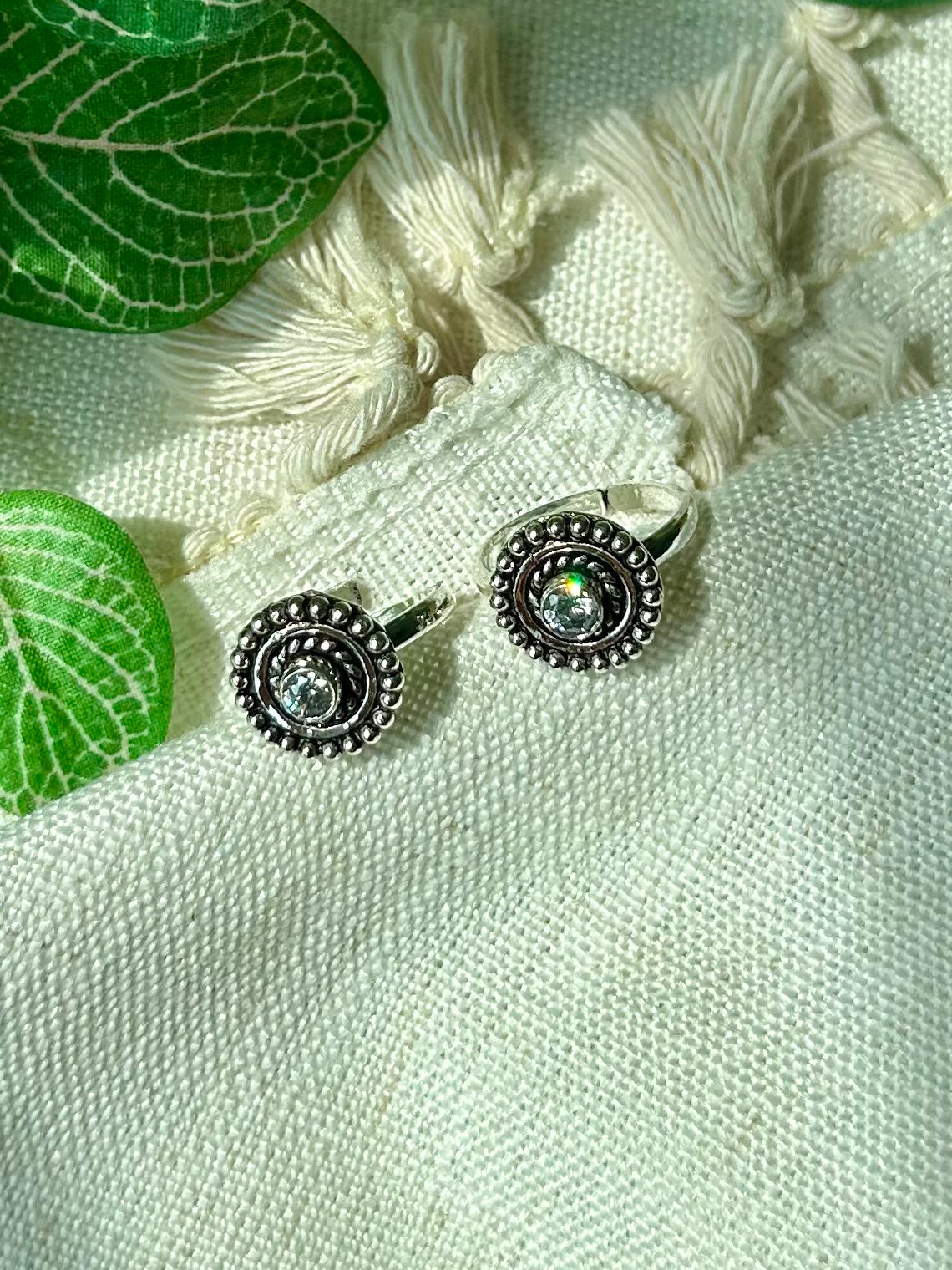 Shakthi • சக்தி • 925 Silver Toe Rings