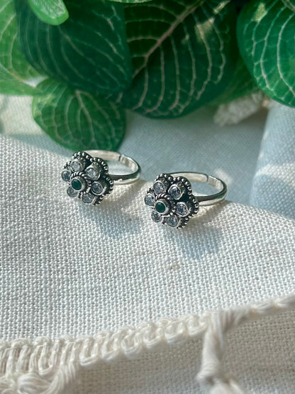 Malliswari • மல்லீஸ்வரி • 925 Silver Toe Rings