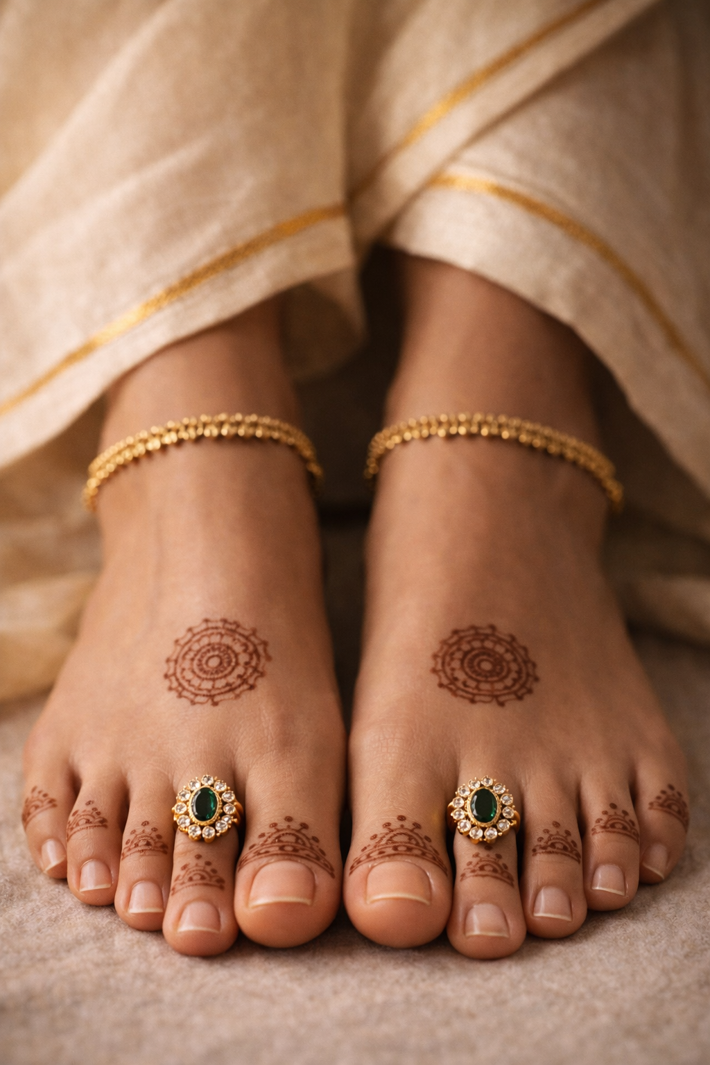 Raadhai • ராதை • 925 Silver Toe Rings