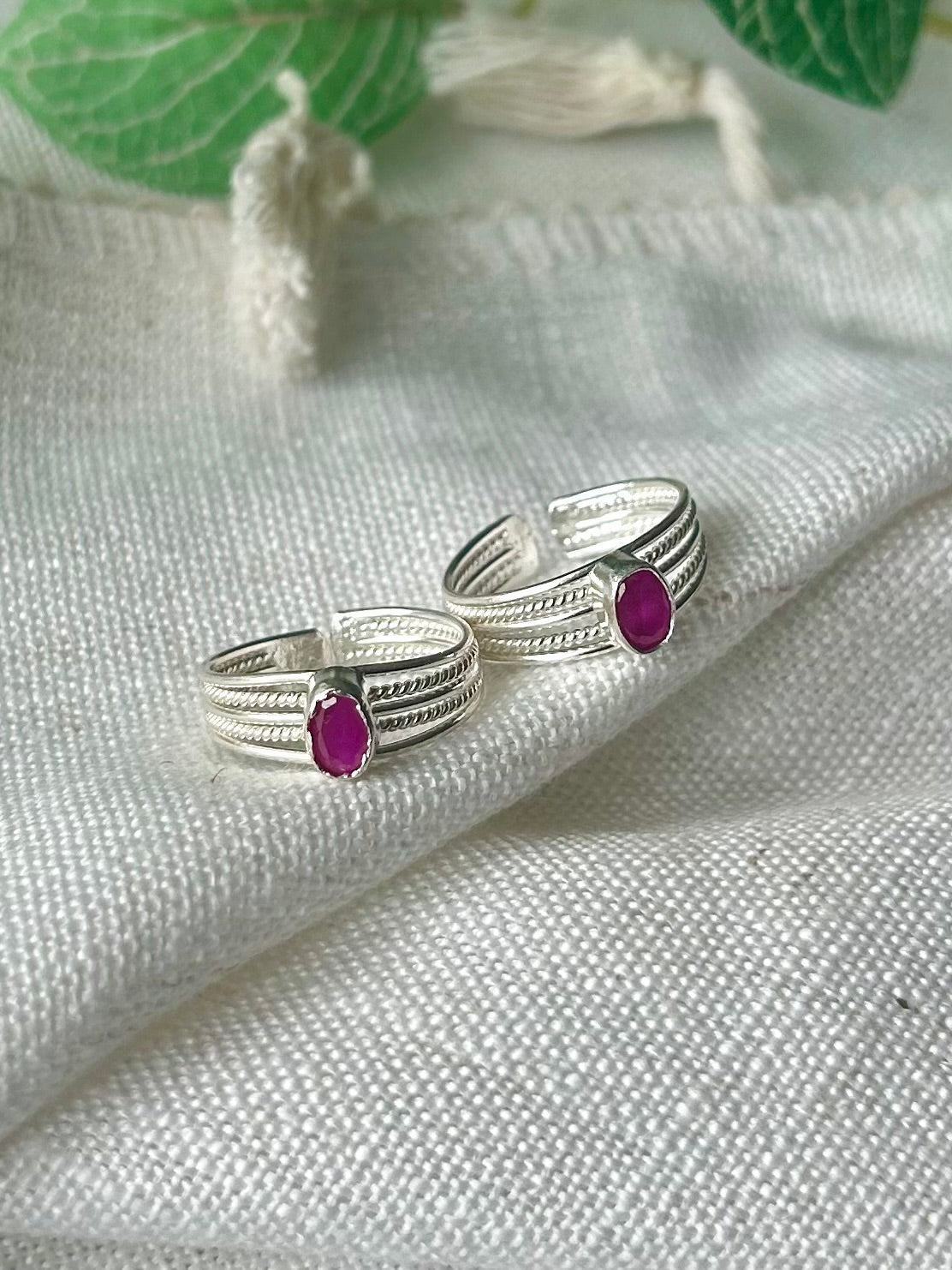 Ranjani • ரஞ்சனி • 925 Silver Toe Rings