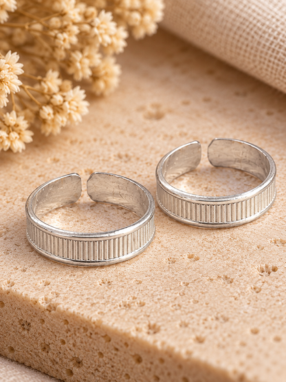 Yaal • யாழ் • 925 Silver Toe Rings