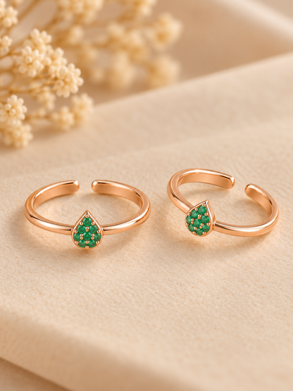Thulini • துளினி • 925 Silver Toe Rings