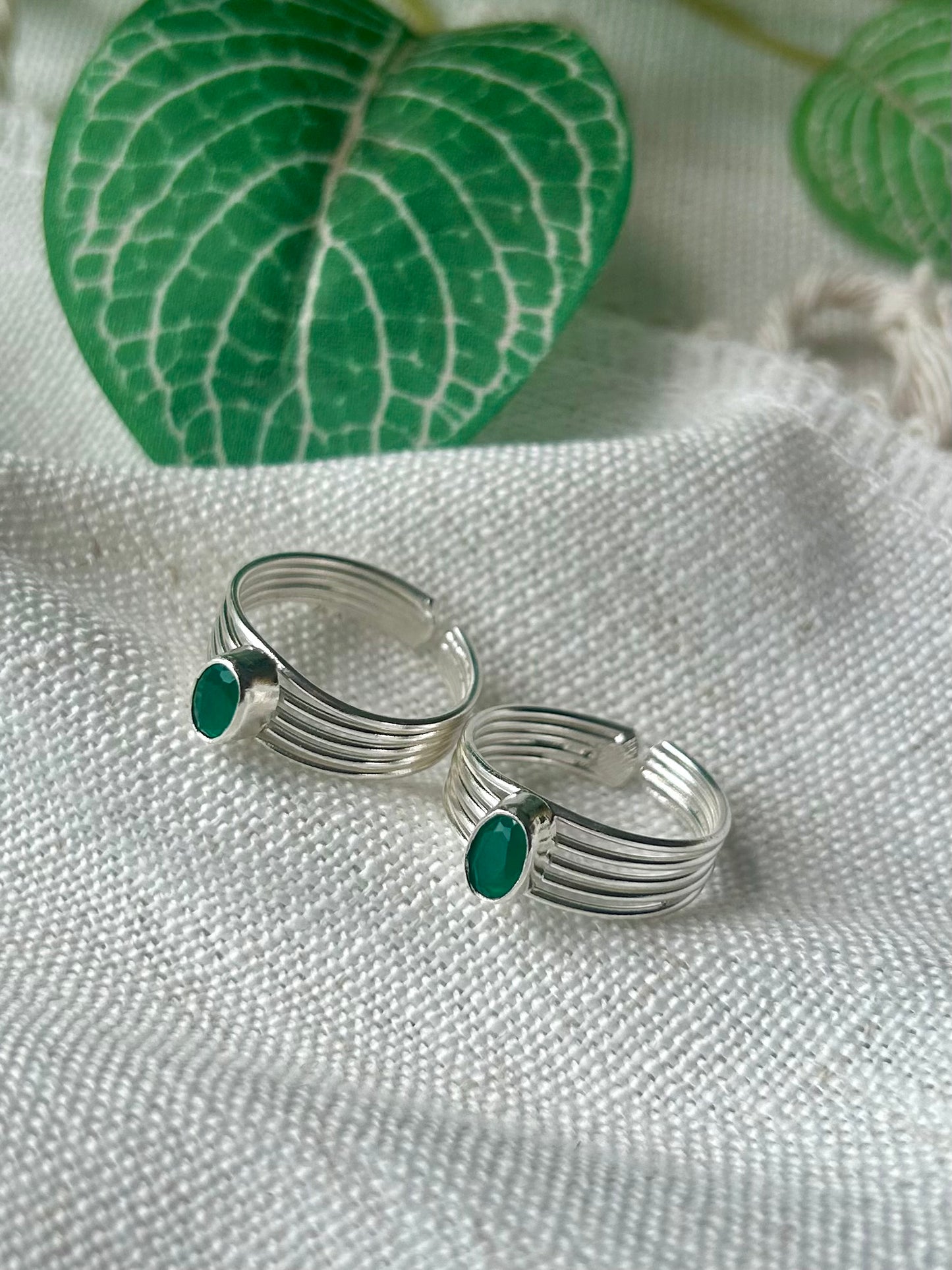 Sarala • சரளா • 925 Silver Toe Rings