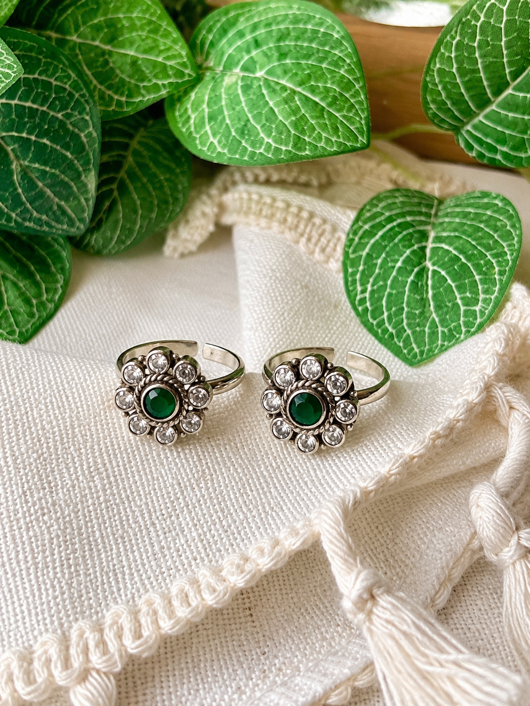 Sowmya • சௌம்யா • 925 Silver Toe Rings