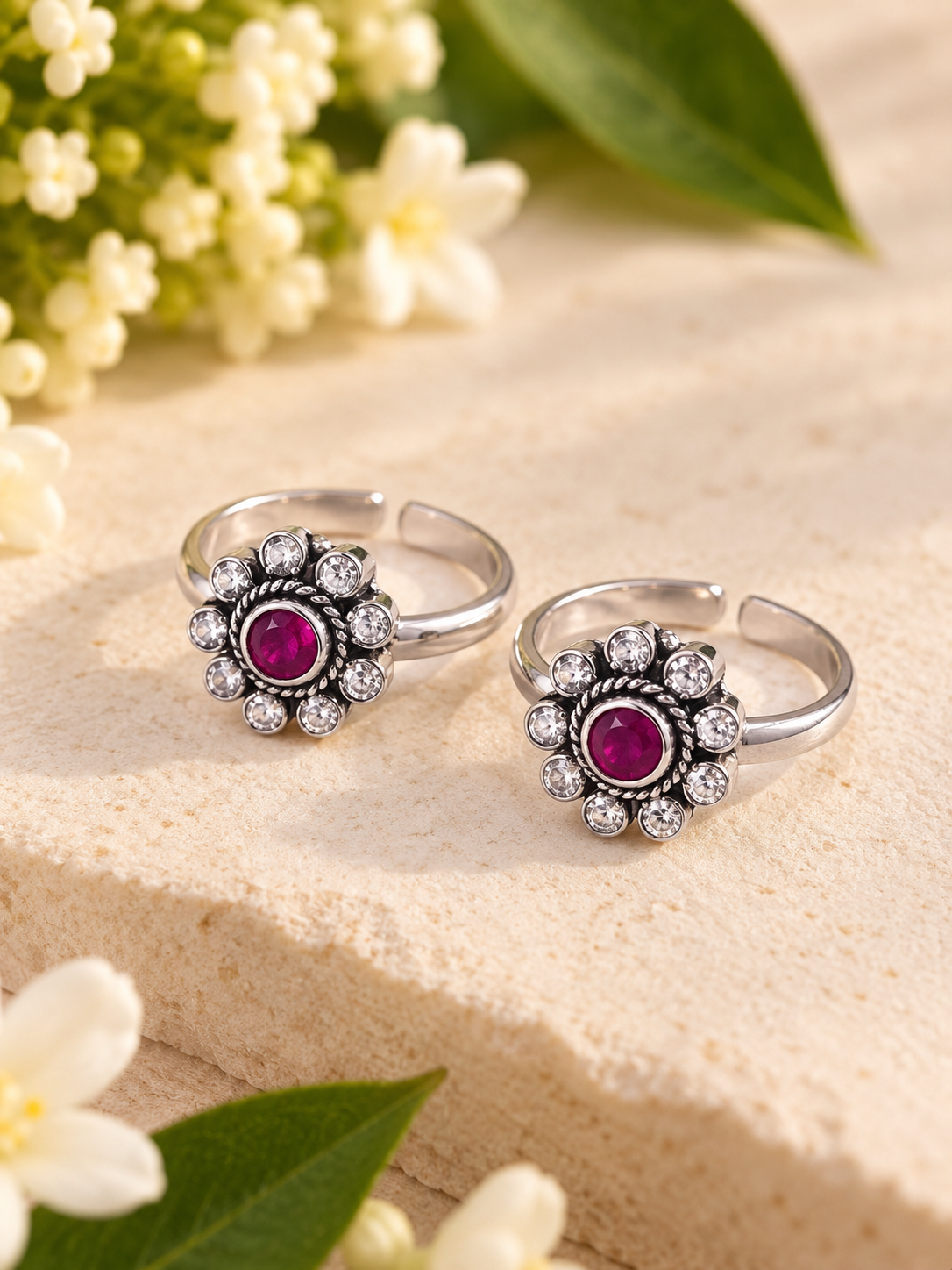 Sowmya • சௌம்யா • 925 Silver Toe Rings