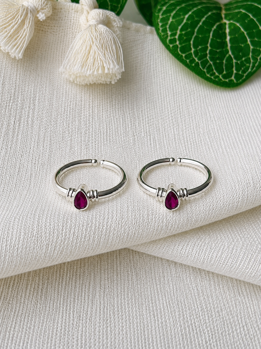Leela • லீலா • 925 Silver Toe Rings
