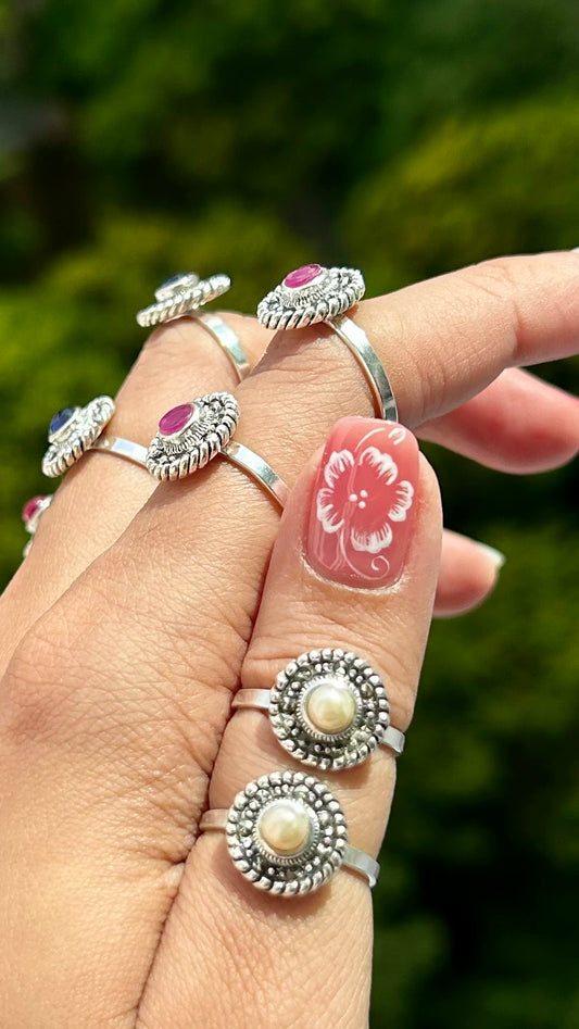 Amritha • அம்ரிதா • 925 Silver Toe Rings
