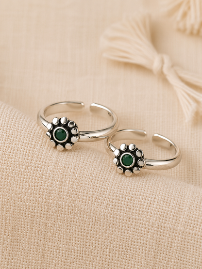Kamala • கமலா • 925 Silver Toe Rings