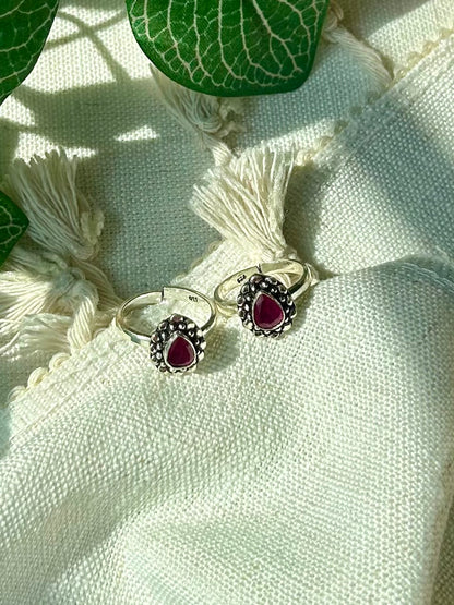 Panimalar • பனிமலர் • 925 Silver Toe Rings
